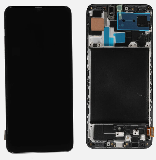 SAMSUNG A70 INCELL CON MARCO